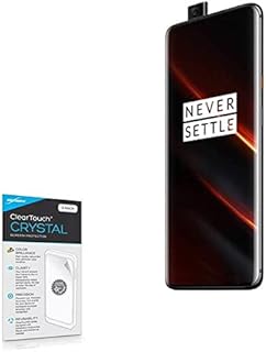 BoxWave Screen Protector Compatible with OnePlus 7T Pro McLaren Edition (Screen Protector by BoxWave) - ClearTouch Crystal (2-Pack), HD Film Skin - Shields from Scratches