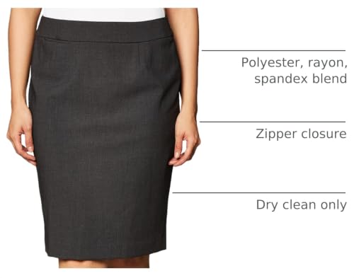 Image of Calvin Klein Womens Centerback Zipper Velvet Wear to Work Suits Skirt
