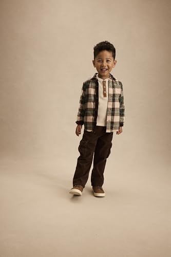 Gymboree Boys' and Toddler Long Sleeve Plaid Button Up Shirts3