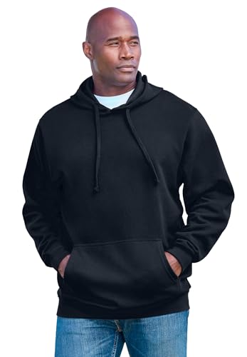 KingSize Men's Big & Tall Fleece Pullover Hoodie -...
