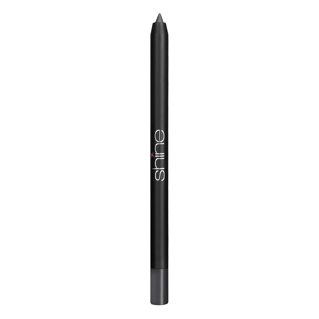 Shine Cosmetics Eyeliner Pencil - Soft, Long-lasting, Safe for Lash Extensions, Eye Liner, Water Resistant, Highly Pigmented, Cruelty Free (Ambition)