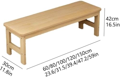 Banc à chaussures en bois massif étagère rangement entrée chambre