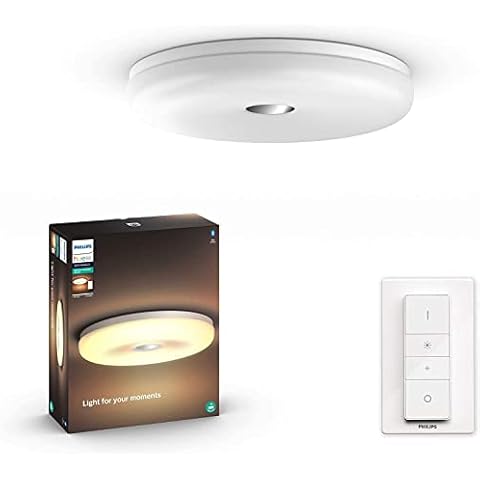 Philips Hue White Ambiance Struana Deckenleuchte, inkl. Dimmschalter, weiß Cover