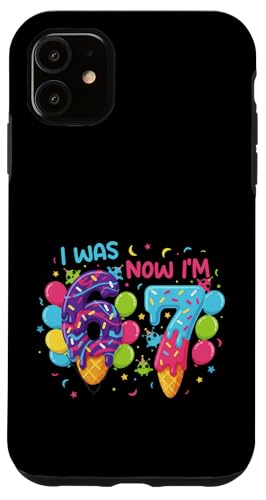 7�� �a���� �A�C�X�N���[�� 6 Now I'm 7 67 �������낢 �q���p �X�}�z�P�[�X iPhone 11 �p