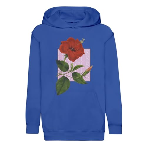Sweat à capuche enfant idée cadeau anniversaire thème nature et illustration ancienne