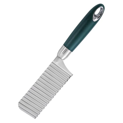 Cortadora Mandolina Ondulada de Acero Inoxidable para Verduras miniatura 1