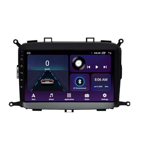 Navegación multimedia para Kia Carens de 2012 a 2017 para viajar en familia con Bluetooth