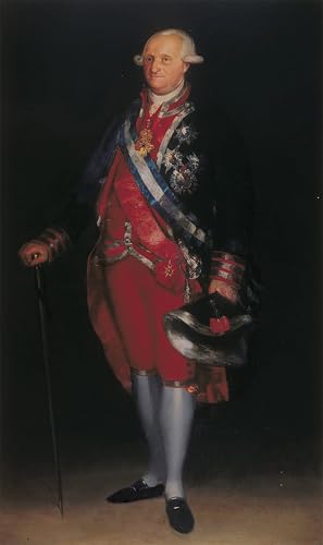 Cuadro Carlo IV de Goya en lienzo impreso de 60x90cm para decoraciones del hogar
