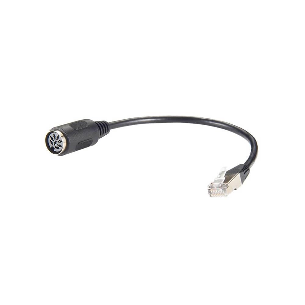 Elecbee 1 Meter High-Performance RJ45 Male to 8-Pin DIN Male Straight Connector Cable for Seamless Computer Networking and Audio Equipment Connectivity - Image 3
