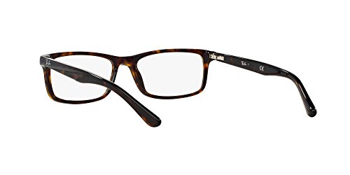 Image of Ray-Ban Unisex Clear Lens Rectangle Frames - 0RX5337I