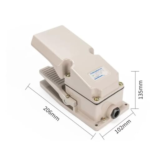 Interruptor de pie YBLT-4 3A para control manos libres de máquinas 2