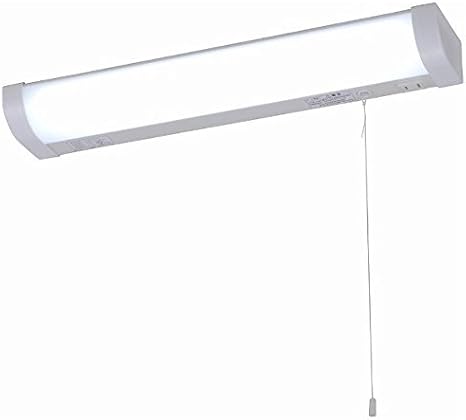 Amazon Co Jp オーム電機 Ohm Led流し元灯 10w形相当 キッチン用 プルスイッチ付き 配線工事不要 昼光色 ホーム キッチン