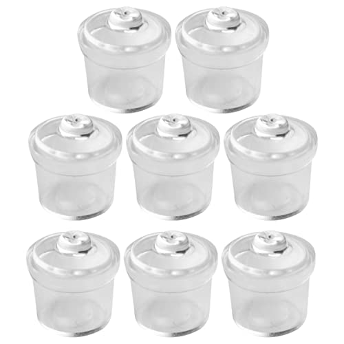 KAILIKETIY 8 Piezas Modelo de jarra bonecas muñecos bebe accesorios para bijouterie adornos de juguete para jugar a las casitas mini modelos de casas de muñecas de polivinilo