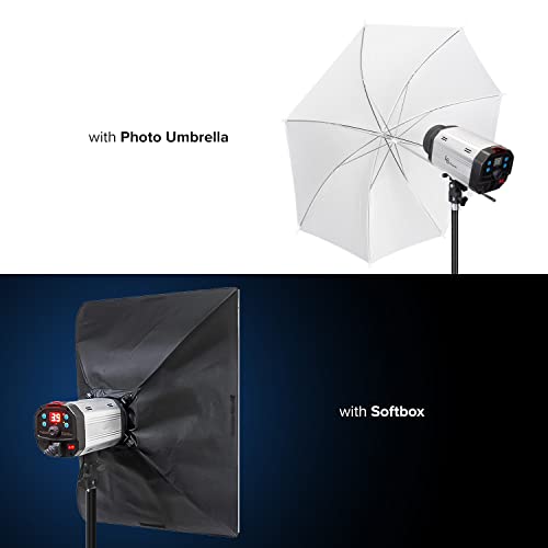 Limostudio 300W 5600K Flash Strobe Monolight With 16 Channel Wireless Trigger & Receiver Kits For Indoor Studio Location Modeling Lamp & Portrait Outdoor Studio Photography, Agg3133 #TOP5