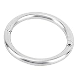 MEILVMEIJI Anillos de nariz grandes de acero al carbono para vacas grandes que garantizan una fácil instalación y gestión de ganado agrícola