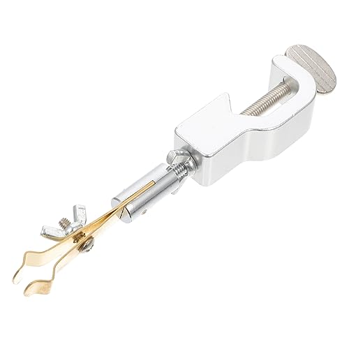 Unomor Science Lab Racks Compatible Thermometer Fixing Clamp Science Lab Equipment School Chemistry Instrument Student Experiment Device Random