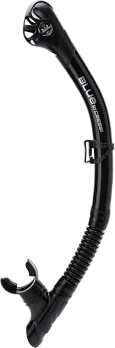 Cressi Scilla Dry Snorkels, Black