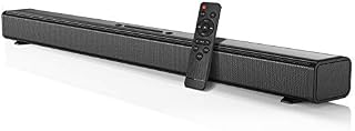 Aisung Soundbar for TV, 32-inch Home Theater Stereo Sound Bar Wall Mountable TV Speakers with Subwoofer, Wireless Bluetooth 5.0, HDMI/Optical/Coaxial/USB/AUX/RCA Compatible
