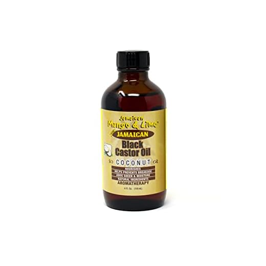 Jamaican Mango Black Castor Oil, Coconut, 4 Ounce