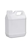 XUSILAOK Fluorinated HDPE Chemical Storage Bottle 50ml–25L with Aluminum Foil Liner, PTFE Lined Plastic Container for Reagents, Organic Solvents, Samples and Laboratory Use (2.5L-)