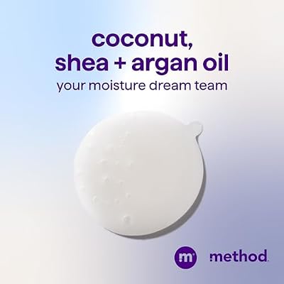 Method Moisturizing Shampoo, Simply Nourish - Hydrates and Revives Dry Hair, Safe for Color-Treated Hair Sulfate Free and Cruelty Free - 14 oz