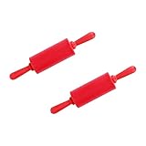 TOPPERFUN 2stücke Nudelhölzer für Junge Mädchen Handgefertigte Bastelwerkzeuge Tonwerkzeuge Diy-materialien Nudelholz für Backwarenläden und Haushalte