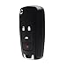 Kepdul Car Remote Keyless Entry Replacement for Chevy Key Fob Shell Fits for Chevrolet Equinox Cruze Camaro Malibu Impala Sonic (3+1 Buttons)