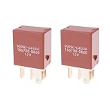 EMSea 2 Relais 5 Broches 90987 04004 156700 0860 12 V 40 A Compatible avec Toyota Sienna Et Compatible avec Rav4