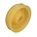 Seachoice Roller, End Cap, 3-1/2 in., TPR, Gold