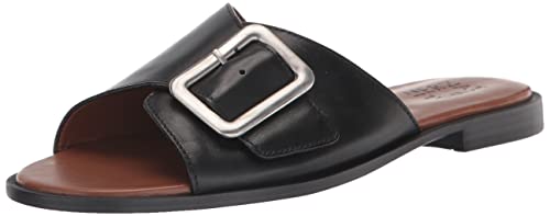 Naturalizer Women's Forrest Slide Sandal, Black Leather, 7.5 #TOP8