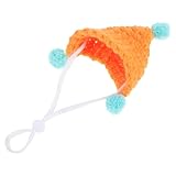 POPETPOP Adorable Knitted Pet Hat for Small Animals Cute Guinea Pig Hamster Accessory Photo Prop Easy to Wear Unique Look for Any Occasion