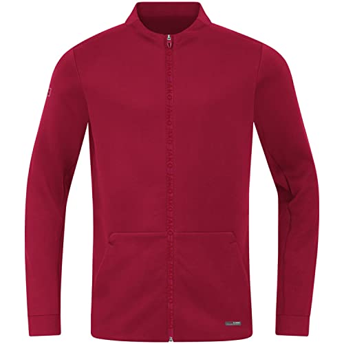 JAKO Chaqueta Pro Casual Hombre sudadera deportiva con cremallera y bolsillos
