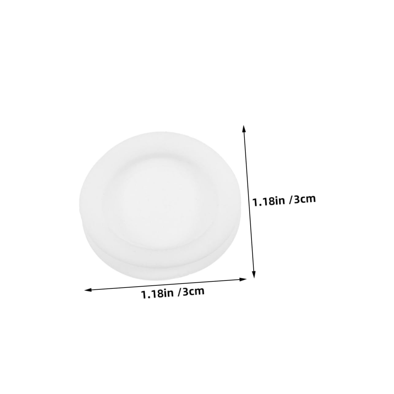 HEMOTON 10 Pack of Round Piggy Bank Covers Bank Rubber Stopper Saving Box Stopper