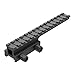 Eastern Tactical Supply Picatinny Riser Mount Picatinny Rail for Red Dot Rifle Scope Laser Flashlight 0.83 inches Height 5.7