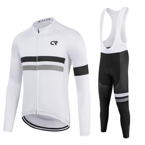 Coconut Ropamo Camisa De Ciclismo Masculina Cr Winter, Mangas Compridas, Lã Térmica, + Calças Com Al