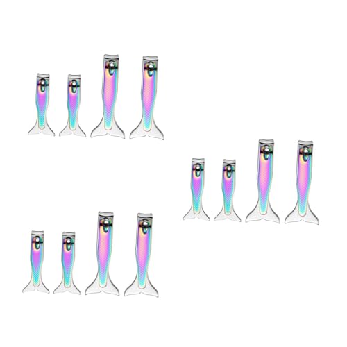 Kit de manucure Healvian 12 pièces en acier inoxydable avec ciseaux