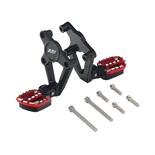 Repose-Pieds XADV 750 Pédales Moto Pliantes en Aluminium Haute Résistance