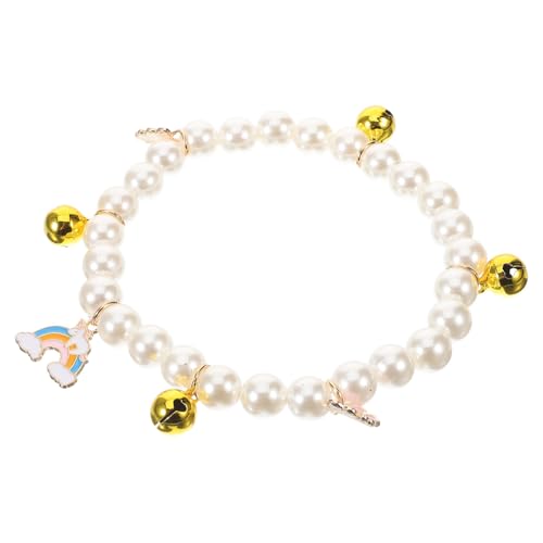 Collier de cou de chat perles de perle artificielle bijou haut de gamme chaton