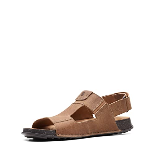 Image of Clarks mens 26165191 Black Sandal