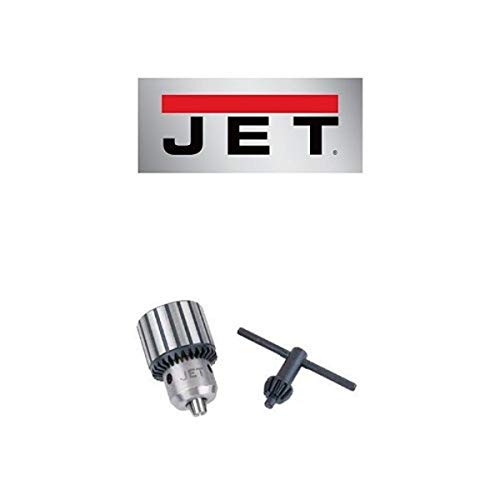 Image of JET J-2530 15-Inch 3/4-Horspower 115-Volt Bench Model Drill Press with TDC-625, Taper Mount Drill Chuck 1/8"-5/8" x JT-3