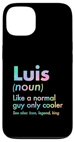 Luis Like A Normal Guy Only Cooler Legend King �t�@�[�X�g�l�[�� �X�}�z�P�[�X iPhone 13 �p
