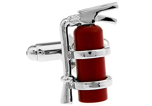 Mancuernillas Daesar para Camisa Hombre Rojo miniatura 3
