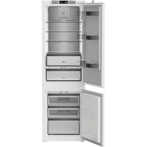 Whirlpool WHKN 3253 B4E Frigorifero combinato a incasso, Total No Frost ventilato, 55 cm, Classe E, Bianco, 38 db, h 178cm