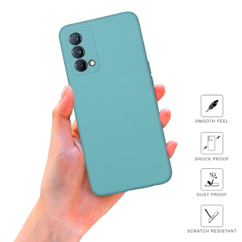 Image of SPRIG Compatible with Realme GT Master 5G Premium FlexTone Back Cover Drop Tested Shock Proof Mobile Case for Men, Women, Boys and Girls with Camera Protection (Light Green)