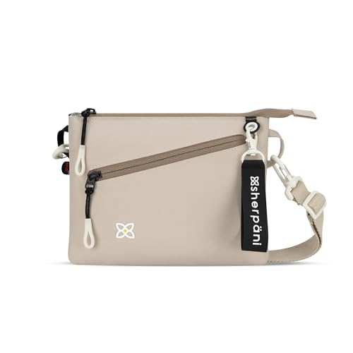 Image of Sherpani Zoom, Small Crossbody Purse, Nylon Crossbody Bag, Lightweight Cross Body Bag, Sleek Dual Pouch, Purses for Women