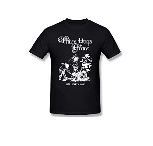 Amazon.com: Three Days Grace Life Starts Now T-Shirt : Clothing