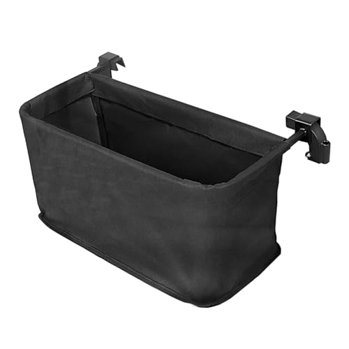 Lista de Carros para la colada - los preferidos. 34 Bolsa de cola de carro, bolsillo de cola de gran capacidad, cesta de empuje de mano, cesta desmontable para camping, fácil de instalar