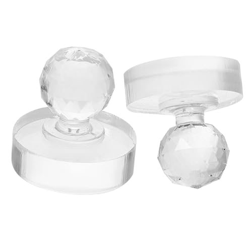 Sosoport Create Vibrant Artworks 2pcs Pigment Grinding Pestle for Artists Acrylic Watercolor Oil Painting Textured Art Tools Tools