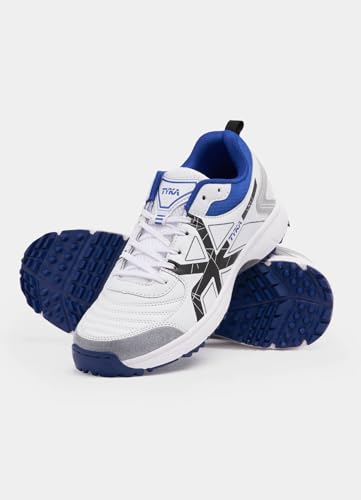 Image of TYKA Stunner-160 Cricket Shoes with Rubber Studs for Men