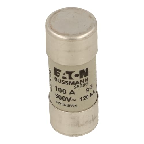 C22G100 Bussmann fuse 22x58 gG 500V 100A pour cartouche cylindrique industrielle